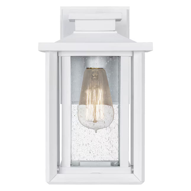 Quoizel WKF8407W | Wakefield 1 Light 11 inch White Lustre Outdoor Wall Lantern