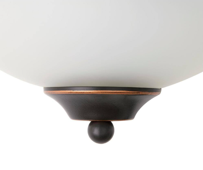 Commercial Electric 1002 514 914 | 1-Light Oil Rubbed Bronze Wall Sconce (2-Pack)