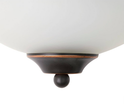 Commercial Electric 1002 514 914 | 1-Light Oil Rubbed Bronze Wall Sconce (2-Pack)
