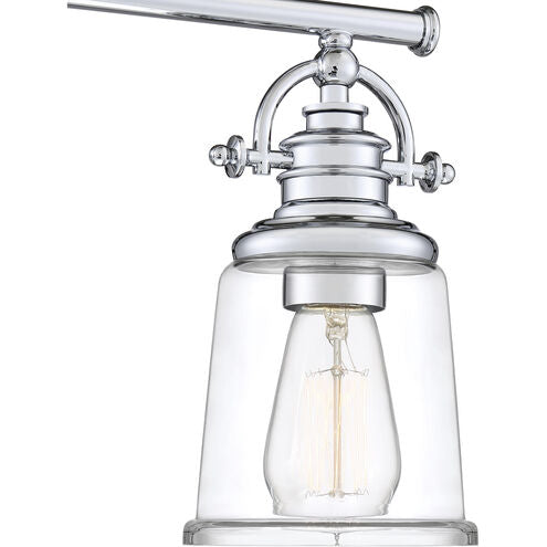 Quoizel GRT8602C | Grant 2 Light 16 inch Polished Chrome Bath Light Wall Light, Medium