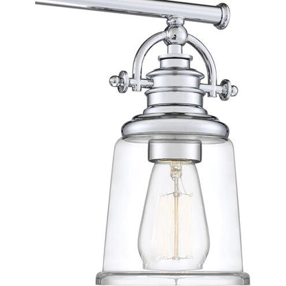 Quoizel GRT8602C | Grant 2 Light 16 inch Polished Chrome Bath Light Wall Light, Medium