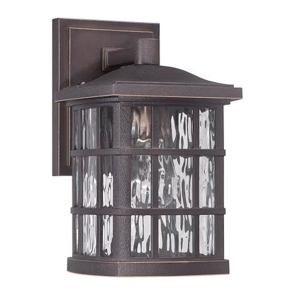 Quoizel SNN8406PN | Stonington 1 Light 11 inch Palladian Bronze Outdoor Wall Lantern, BackPlate: 4.5"W x 6.5"H