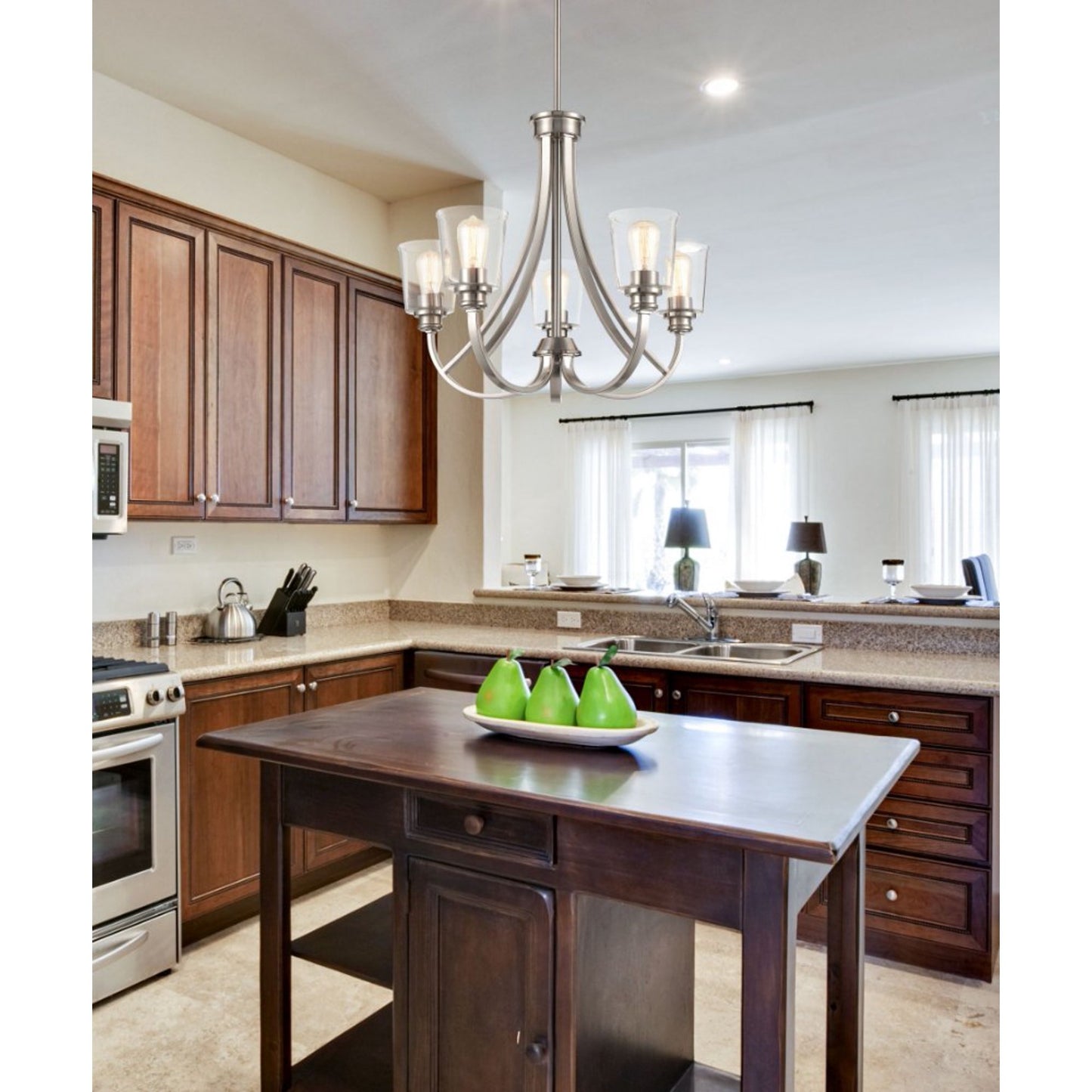 Millennium 3625-CH | Forsyth 5 Light 25" Wide Chandelier