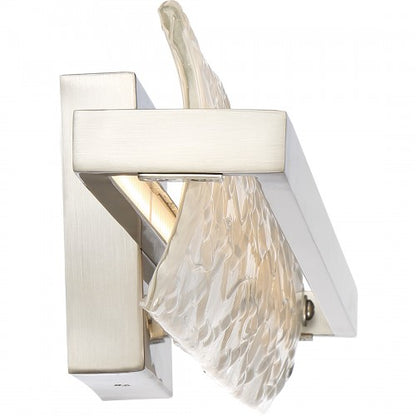 Quoizel PCGL8530BN | Glacial 1 Light 30" Bathroom Vanity Light