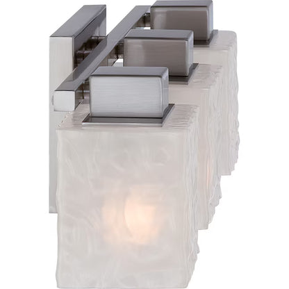 Quoizel MLD8603BN | Melody 3 Light 24 inch Brushed Nickel Bath Light Wall Light