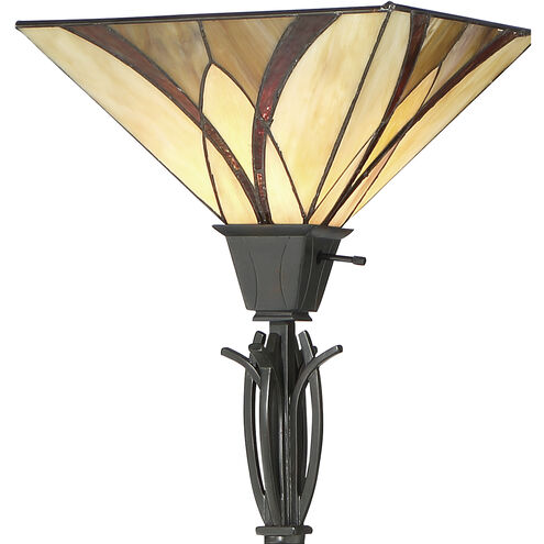 Quoizel TFAS9470VA | Asheville 71 inch Valiant Bronze Torchiere Portable Light, Naturals