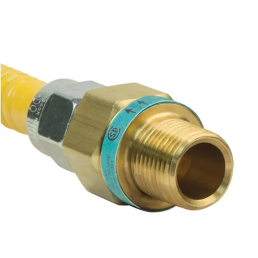 BrassCraft CSSD64TE-36 X | Gas Connector (1/2" OD) 1/2" MIP x 1/2" MIP x 36"