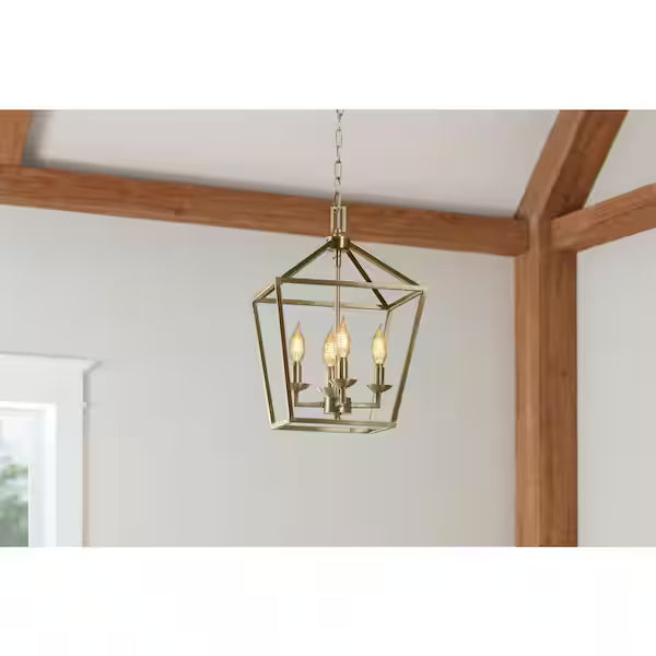EcoSmart 1006 299 535 | (3-Pack) 60-Watt Equivalent BA11 Dimmable E12 Candelabra Fine Bendy Filament LED Vintage Edison Light Bulb Amber