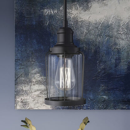 Quoizel LUD1505EK | Ludlow 1 Light 5 inch Earth Black Mini Pendant Ceiling Light
