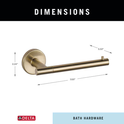 Delta 75950-CZ | Trinsic Single Post Toilet Paper Holder in Champagne Bronze