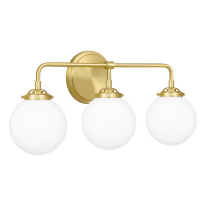 Quoizel LRY8624Y | Landry 3 Light 24 inch Satin Brass Bath Light Wall Light