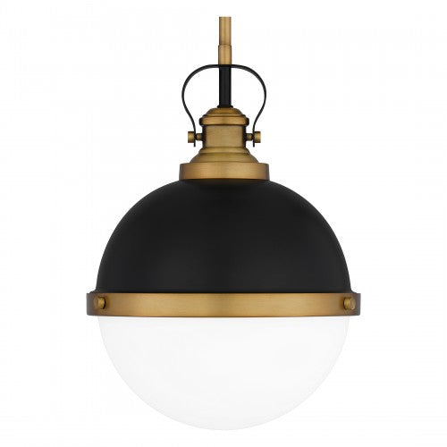Quoizel QPP5352MBK | Sullivan 1 Light 11 inch Matte Black Mini Pendant Ceiling Light, Small