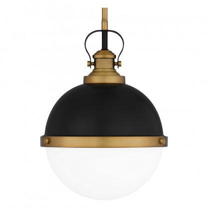 Quoizel QPP5352MBK | Sullivan 1 Light 11 inch Matte Black Mini Pendant Ceiling Light, Small