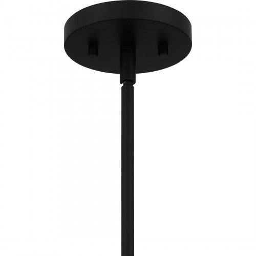 Quoizel QPP5629MBK | Burbidge 13" Wide Mini Pendant