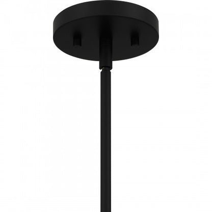 Quoizel QPP5629MBK | Burbidge 13" Wide Mini Pendant