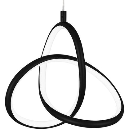 Quoizel PCILR1507MBK | Illoria LED 8 inch Matte Black Mini Pendant Ceiling Light