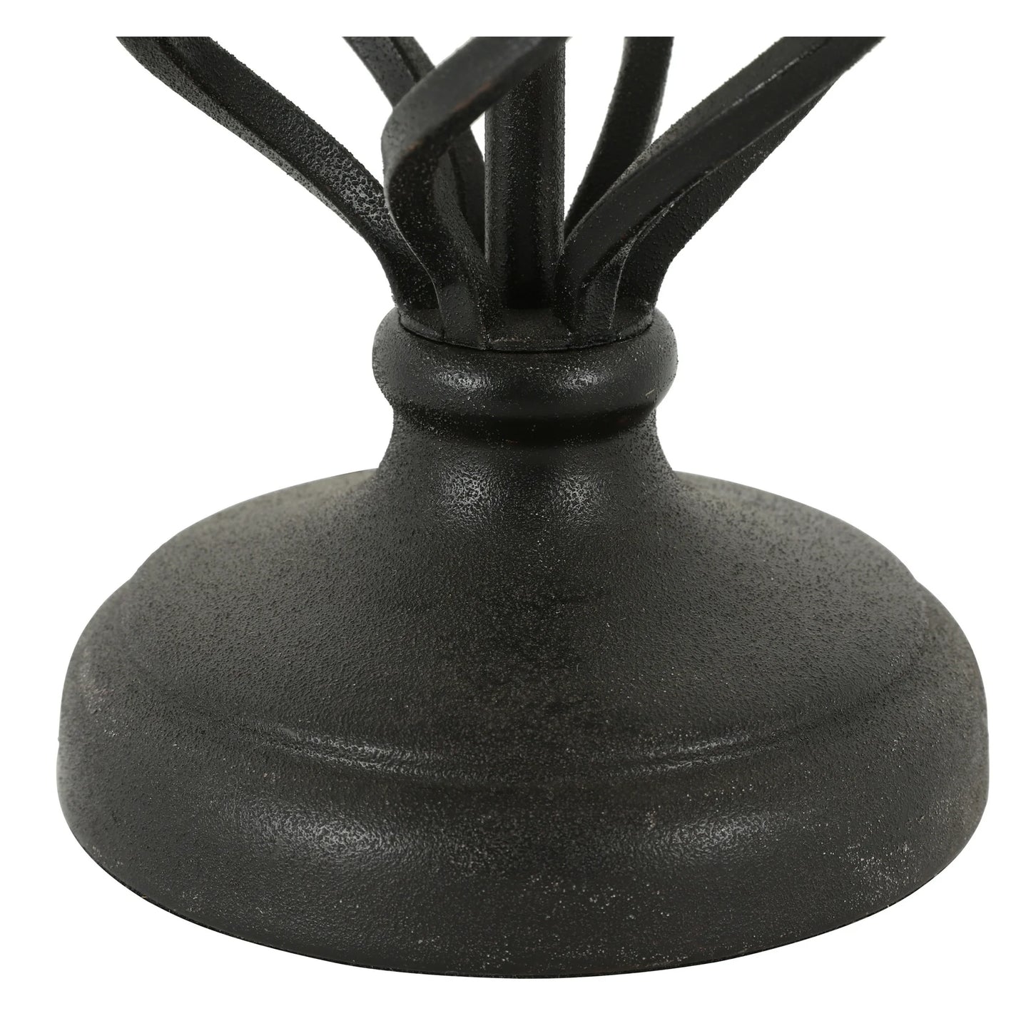 Better Homes & Gardens LB3615 | Metal Swirl Caged Accent Lamp Base, Bronze Finish