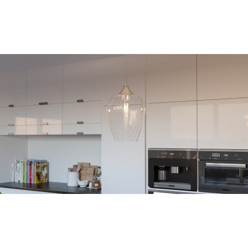 Quoizel TWE1510BN | Towne 1 Light 10 inch Brushed Nickel Mini Pendant Ceiling Light