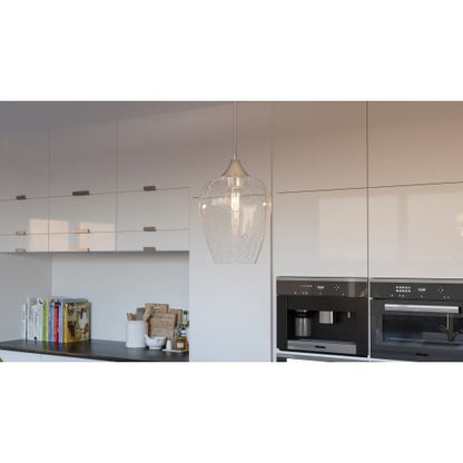 Quoizel TWE1510BN | Towne 1 Light 10 inch Brushed Nickel Mini Pendant Ceiling Light
