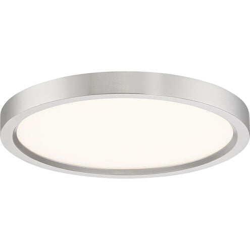 Quoizel OST1711BN | Outskirts 11 inch Brushed Nickel Flush Mount Ceiling Light