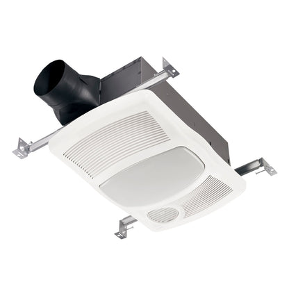 NuTone 765H110L | 110 CFM Ceiling Bathroom Exhaust Fan with Light and 1500-Watt Heater