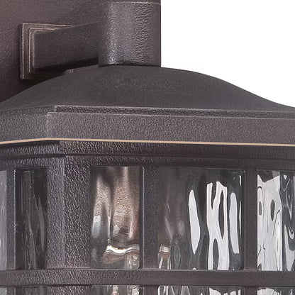 Quoizel SNN8406PN | Stonington 1 Light 11 inch Palladian Bronze Outdoor Wall Lantern, BackPlate: 4.5"W x 6.5"H