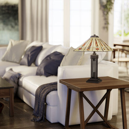 Quoizel TF5209TWT | Stevie 24 inch 75 watt Western Bronze Table Lamp Portable Light