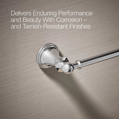 Kohler 1005-270-945 | Capilano 24 in. Towel Bar in Vibrant Brushed Nickel