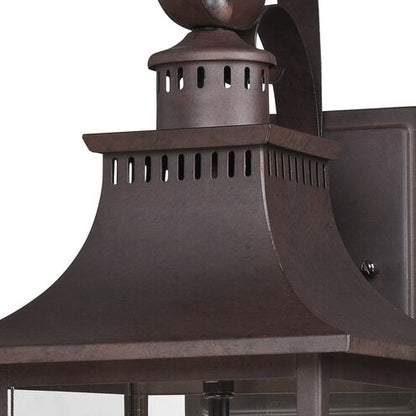 Quoizel CCR8408CU | Chancellor 2 Light 19 inch Copper Bronze Outdoor Wall Lantern