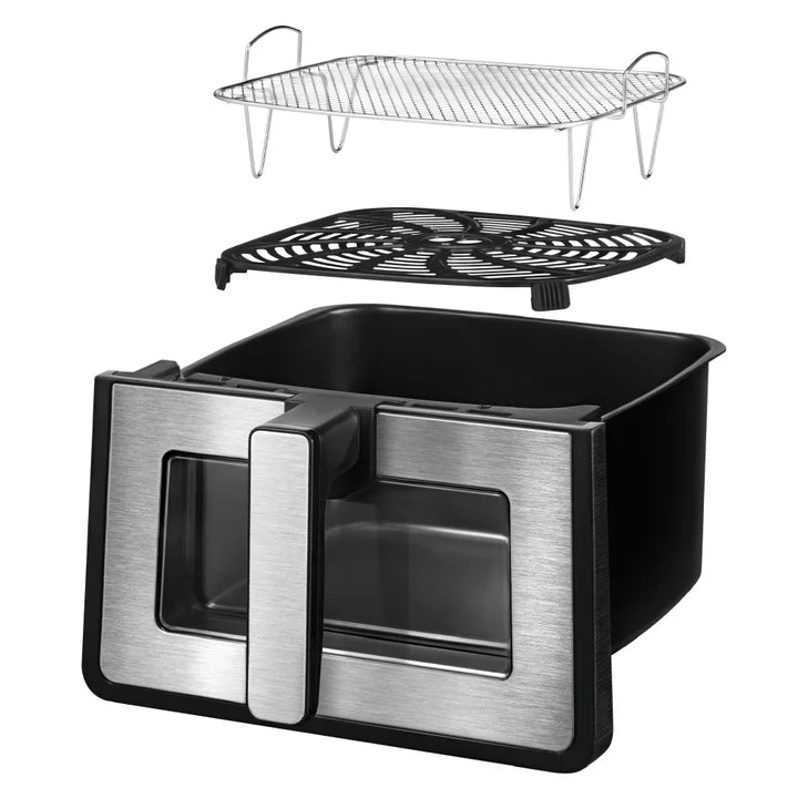 Open box used Gourmia 8-Quart Digital Air Fryer with Window & Light
