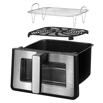 Open box used Gourmia 8-Quart Digital Air Fryer with Window & Light