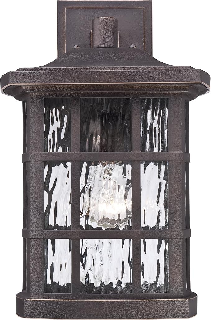 Quoizel SNN8409PN | Stonington 1 Light 16 inch Palladian Bronze Outdoor Wall Lantern