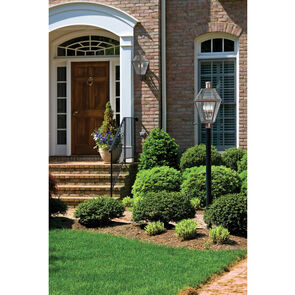 Quoizel RO8311AC | Rue De Royal 2 Light 24 inch Aged Copper Outdoor Wall Lantern