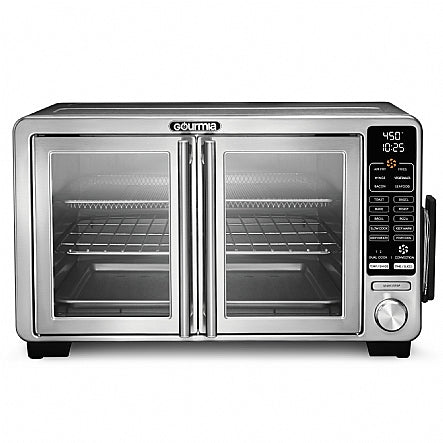 Used Gourmia XL 45 Quart Digital Countertop Oven with Air Fry and Temperature Probe