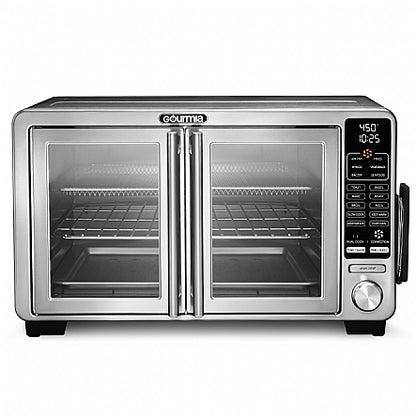 Used Gourmia XL 45 Quart Digital Countertop Oven with Air Fry and Temperature Probe
