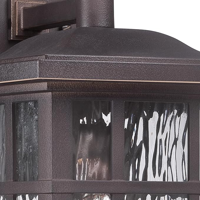 Quoizel SNN8409PN | Stonington 1 Light 16 inch Palladian Bronze Outdoor Wall Lantern