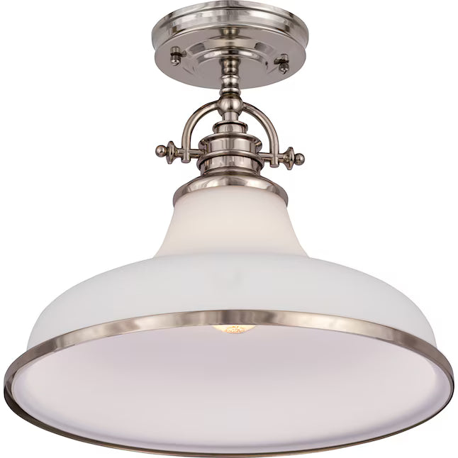 Quoizel GRT2814BN | Grant 1 Light 14 inch Brushed Nickel Pendant Ceiling Light