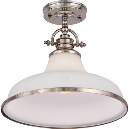 Quoizel GRT2814BN | Grant 1 Light 14 inch Brushed Nickel Pendant Ceiling Light