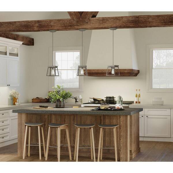 Progress Lighting P50041-020 | Briarwood Collection 1-Light Antique Bronze Kitchen Farmhouse Mini-Pendant Hanging Light