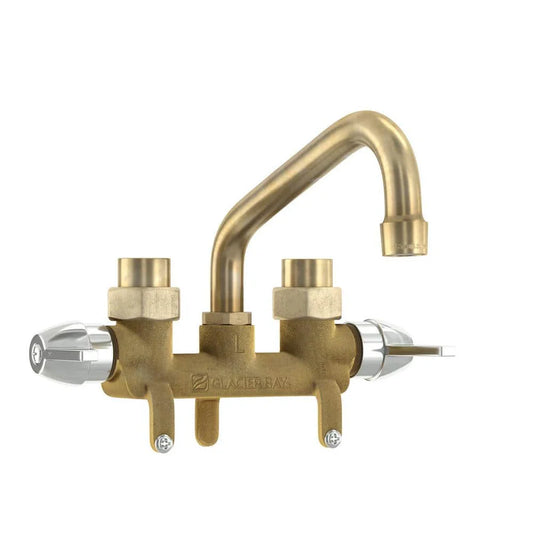 Glacier Bay 238 178 | 2-Handle Laundry Faucet in Brass