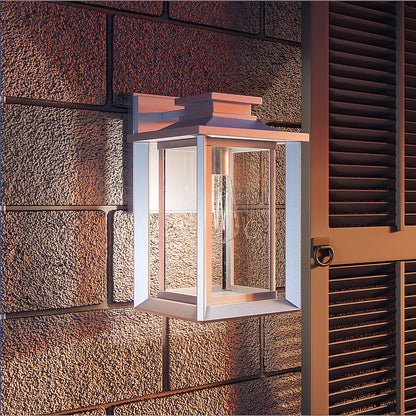 Quoizel WKF8407W | Wakefield 1 Light 11 inch White Lustre Outdoor Wall Lantern