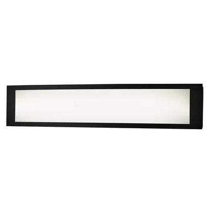 Hampton Bay 1005 784 065 | Woodbury 24.6 in. Matte Black LED Vanity Light Bar