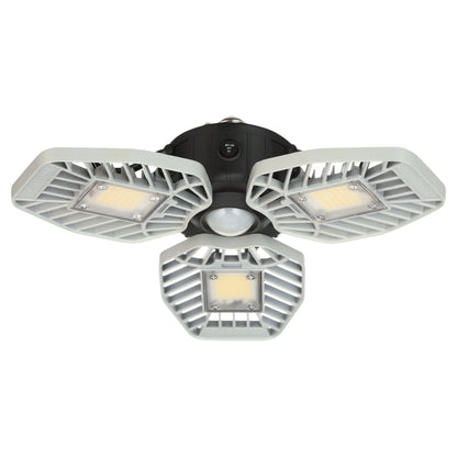 (Open Box) Beyond Bright Garage Light Ultra Bright LED, Motion Activated, Beam Angle 270 º