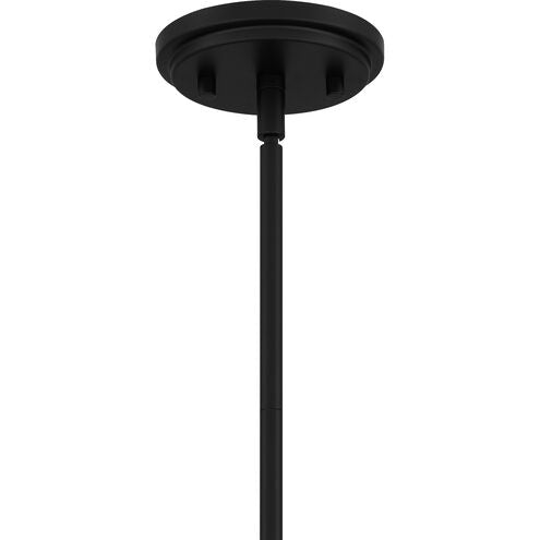 Quoizel QP5584MBK | Haven 1 Light 14 inch Matte Black Pendant Ceiling Light