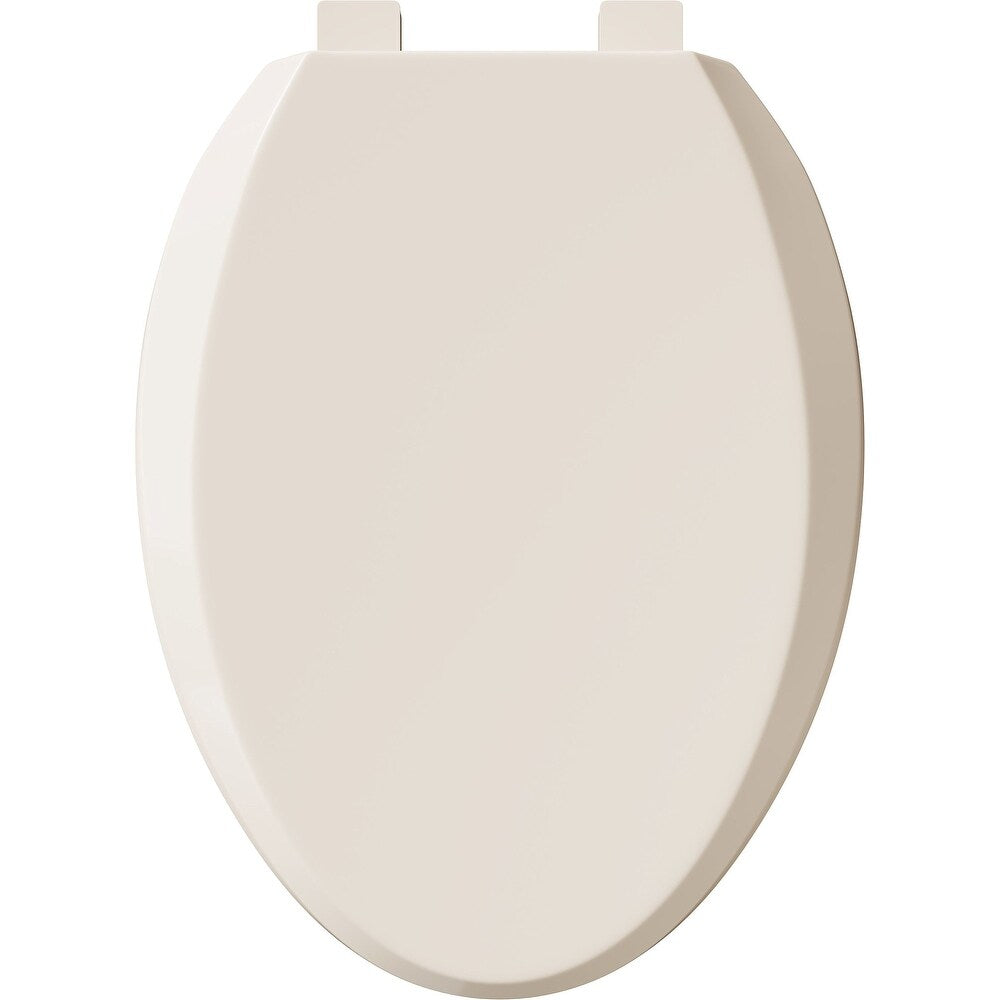 ProFlo PFTSEC2000BS | Crisson Beige Elongated Toilet Seat – Heavy-Duty Plastic, Soft Close, Quick Release