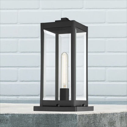 Quoizel WVR9106EK | Westover 1 Light 16 inch Earth Black Outdoor Pier Lantern