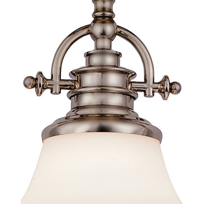 Quoizel GRT2814BN | Grant 1 Light 14 inch Brushed Nickel Pendant Ceiling Light