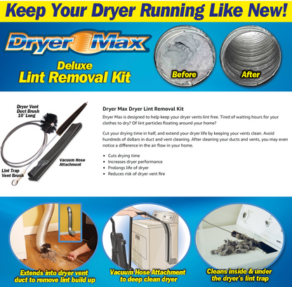 Dryer Max | Deluxe Lint Remover Kit