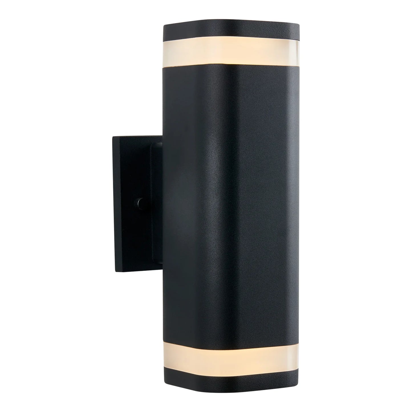 Artika NSBLES-ON | Mettle LED Indoor-Outdoor Wall Light in Matte Black