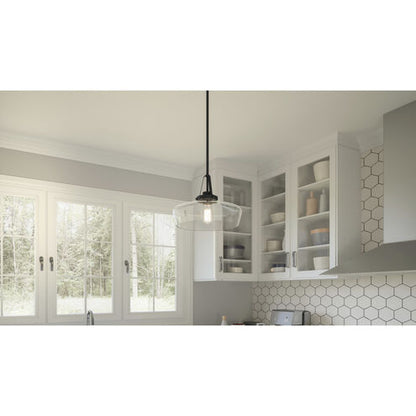 Quoizel QP5584MBK | Haven 1 Light 14 inch Matte Black Pendant Ceiling Light